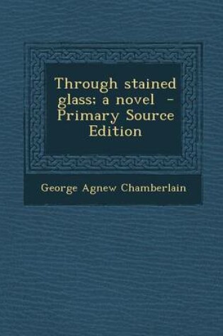 Cover of Through Stained Glass; A Novel