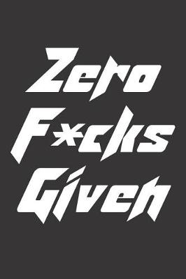 Book cover for Zero F*cks