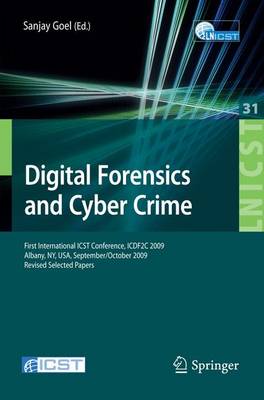 Cover of Digital Forensics and Cyber Crime