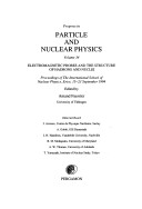 Cover of Progress in Particle and Nuclear Physics, Volume 34