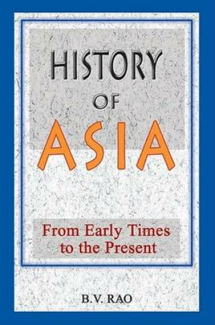 Cover of History of Asia
