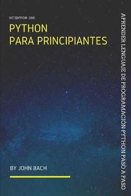 Book cover for Python para principiantes