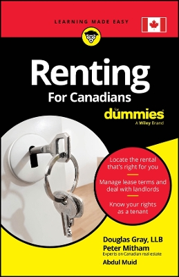 Book cover for Renting for Canadians for Dummies