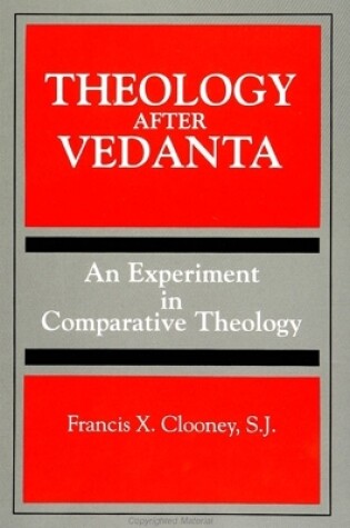 Cover of Theology After Vedanta