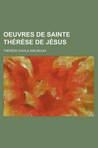 Cover of Oeuvres de Sainte Therese de Jesus