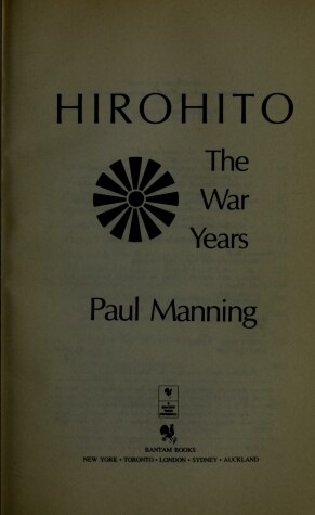 Book cover for Hirohito