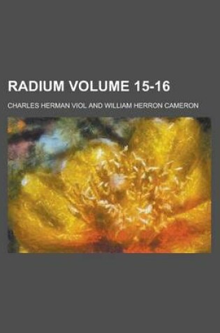 Cover of Radium Volume 15-16