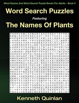 Cover of Word Search Puzzles Featuring The Names Of Plants