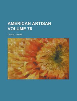 Book cover for American Artisan Volume 76