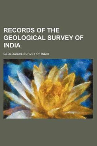 Cover of Records of the Geological Survey of India (Volume 8-9)