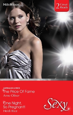 Book cover for The Price Of Fame/One Night, So Pregnant!