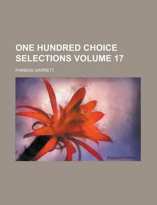 Book cover for One Hundred Choice Selections Volume 17