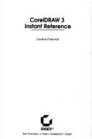 Cover of Instant Reference CorelDRAW 3