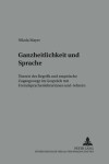 Book cover for Ganzheitlichkeit Und Sprache