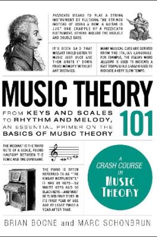 Cover of Music Theory 101