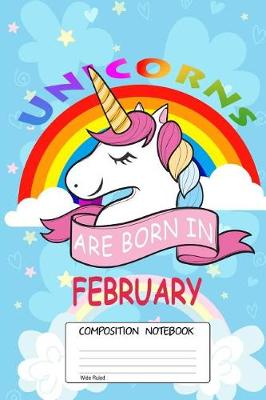 Book cover for Unicorns are born in February