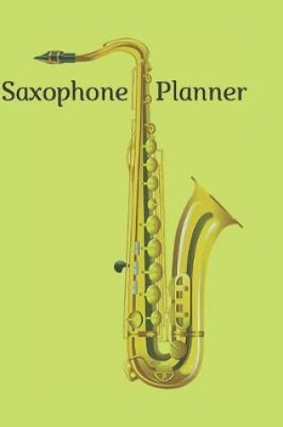 Cover of Saxophone Planner