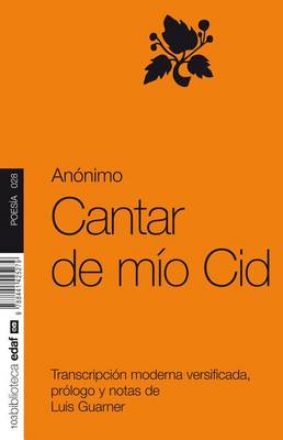 Book cover for Cantar de Mio Cid