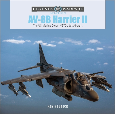 Book cover for AV-8B Harrier II: The US Marine Corps' VSTOL Jet Aircraft