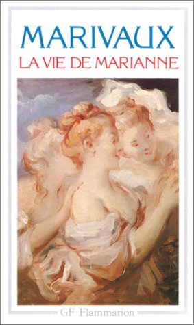 Book cover for La vie de Marianne