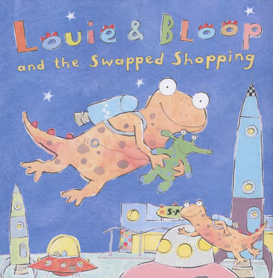 Book cover for Louie and Bloop and the Swapped Shopping