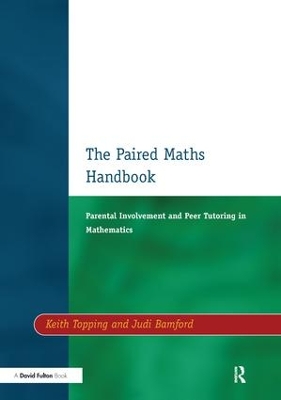 Book cover for Paired Maths Handbook