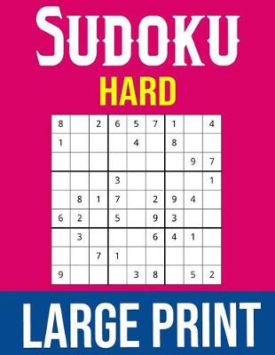 Book cover for Sudoku Hard Large Print