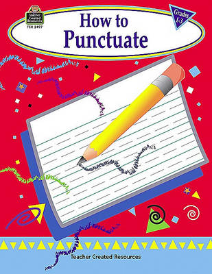 Book cover for How to Punctuate