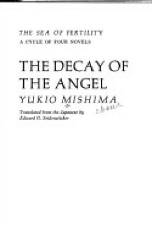 Cover of Deacy of the Angel