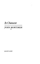 Book cover for In Character