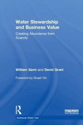 Book cover for Water Stewardship and Business Value