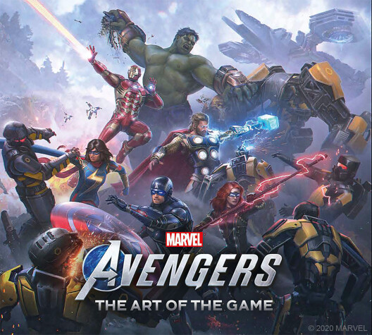 Book cover for Marvel's Avengers - The Art of the Game