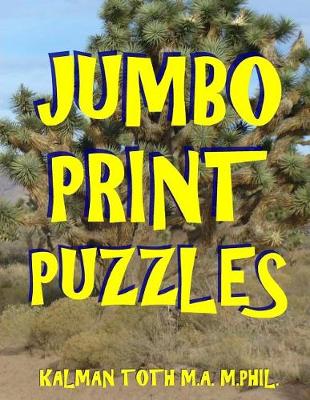 Book cover for Jumbo Print Puzzles