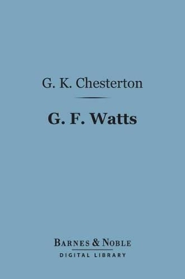 Cover of G. F. Watts (Barnes & Noble Digital Library)