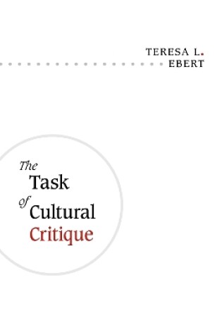 Cover of The Task of Cultural Critique