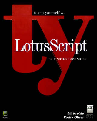 Book cover for Teach Yourself LotusScript 3.1 for Notes 4.5