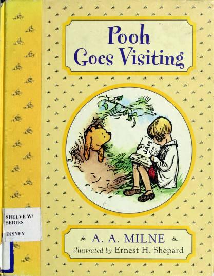 Cover of Pooh Goes Visiting/Wtp/Deluxe Picture Book