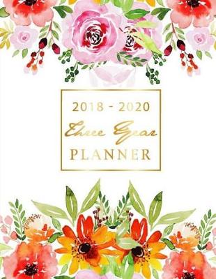 Book cover for 2018 - 2020 Three Year Planner