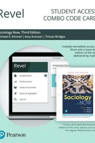 Cover of Revel for Sociology Now -- Combo Access Card