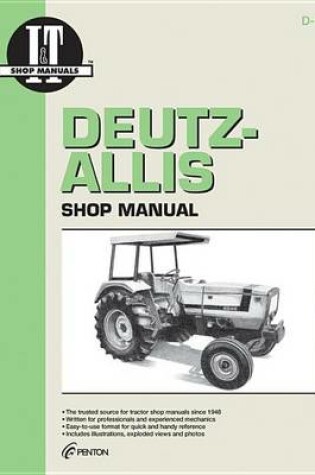 Cover of Deutz Allis Model 6240, 6250, 6260, 6265 & 6275 Tractor Service Repair Manual