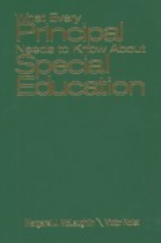 Cover of What Every Principal Needs to Know About Special Education