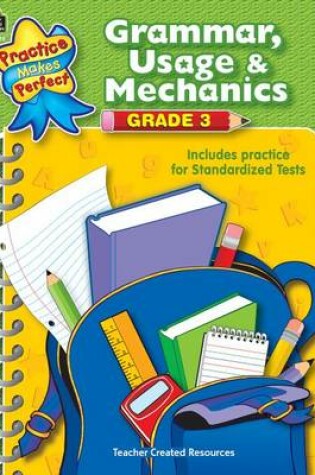 Cover of Grammar, Usage & Mechanics Grade 3