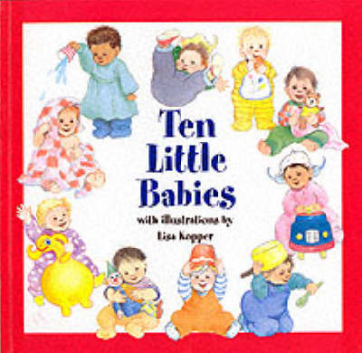 Book cover for Ten Little Babies