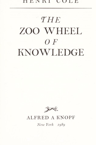 Cover of The Zoo Wheel of Knowledge