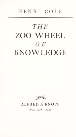 Book cover for The Zoo Wheel of Knowledge
