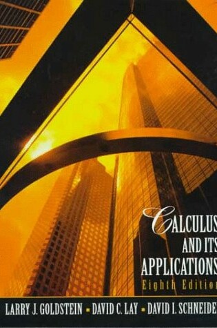 Cover of Calculus and Its Applications