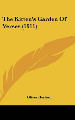 Book cover for The Kitten's Garden of Verses (1911)