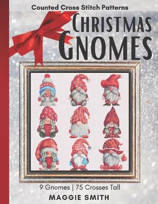 Book cover for Christmas Gnomes Counted Cross Stitch Patterns