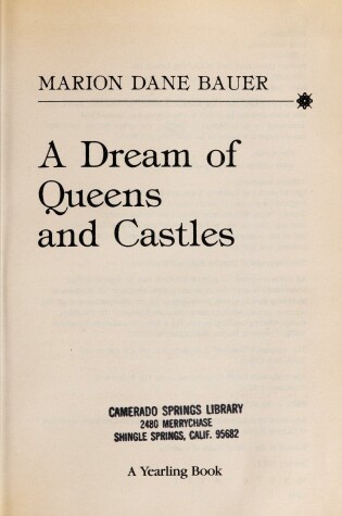 Cover of A Dream of Queens and Castles