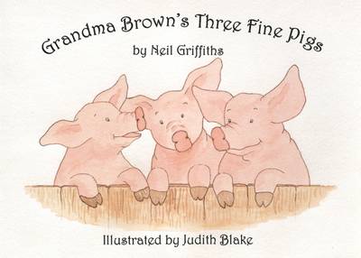 Book cover for Grandma Brown's Three Fine Pigs